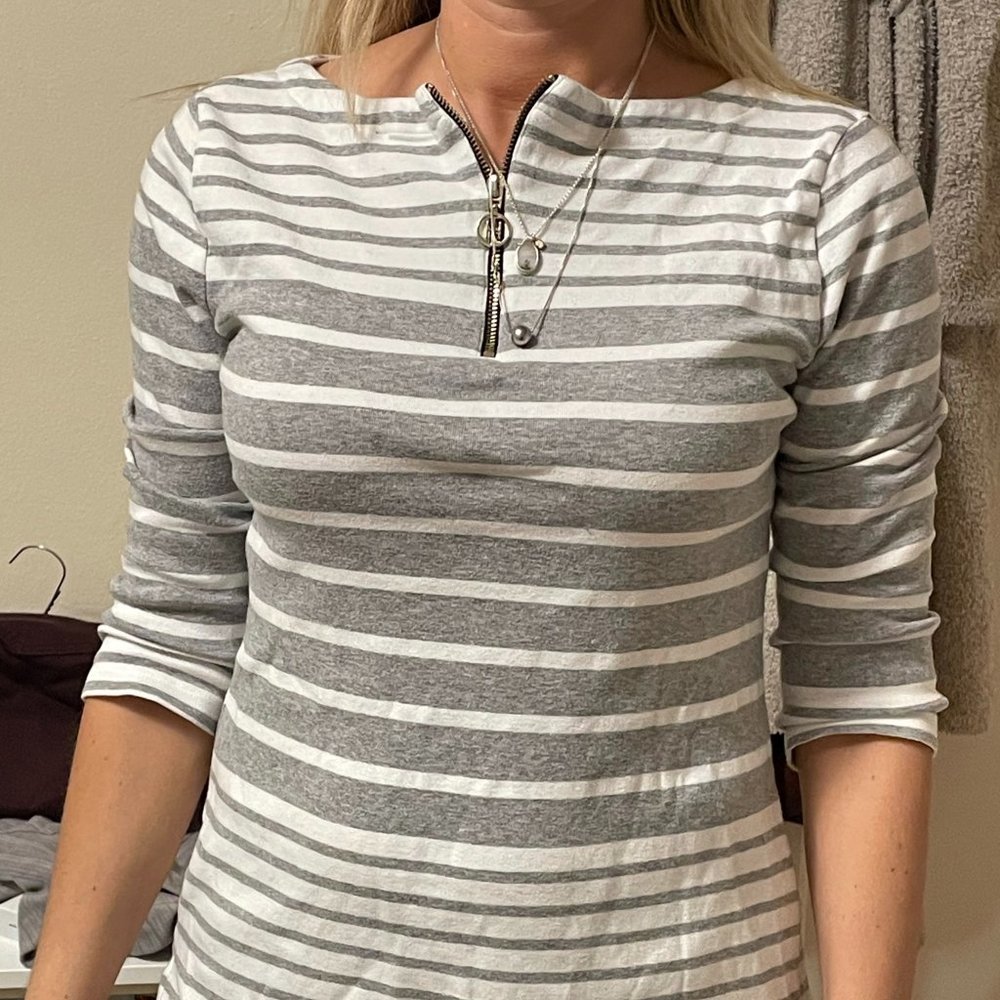 1/4 zip tunic
